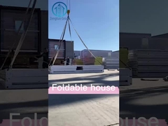 Ein Klappbehälterhaus